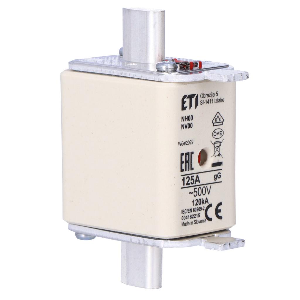 Fuse link - NH00 gG 125A/500V - slow