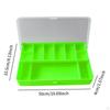 Fishing Gear Organizer Case with Dividers for Bait Storage And Outdoor Use