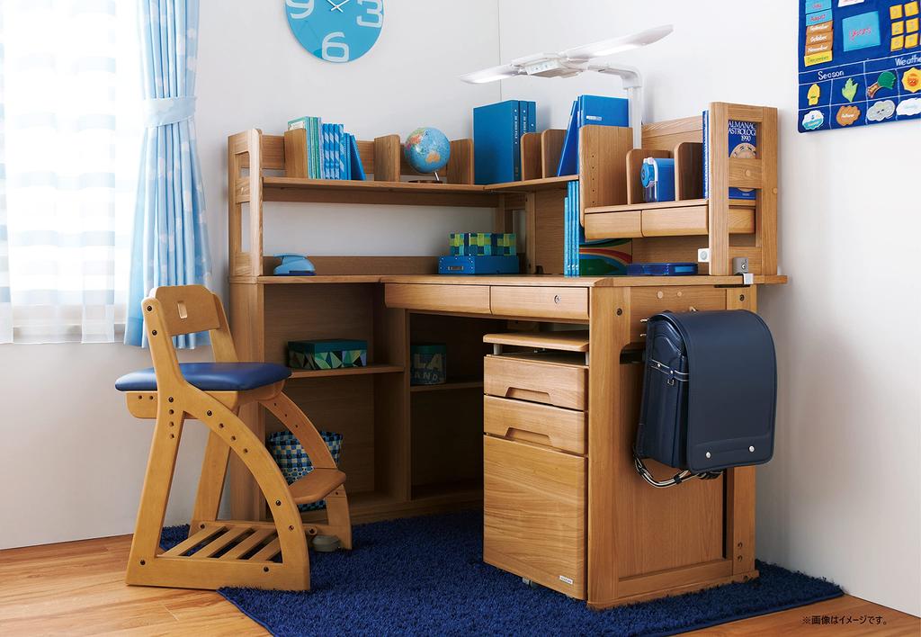 Koizumi Furniture KOIZUMI (Study Desk) Desk Lamp, LED Light, Clamp, LED Mode Control, Twin Light, White, ECL-546