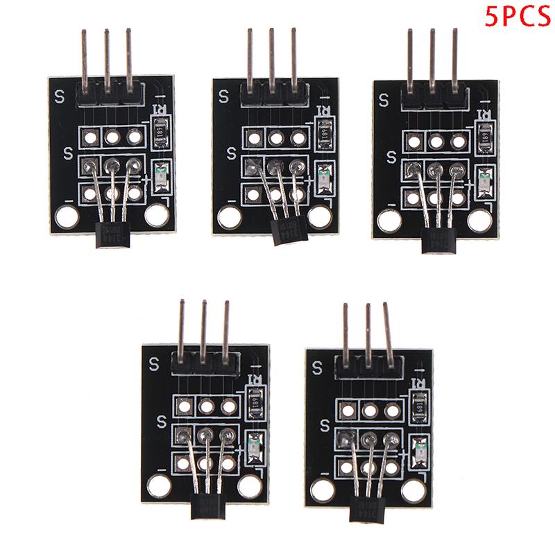 

5Pcs Ky-003 Модуль магнітного датчика Холла для Pic Avr Smart Car