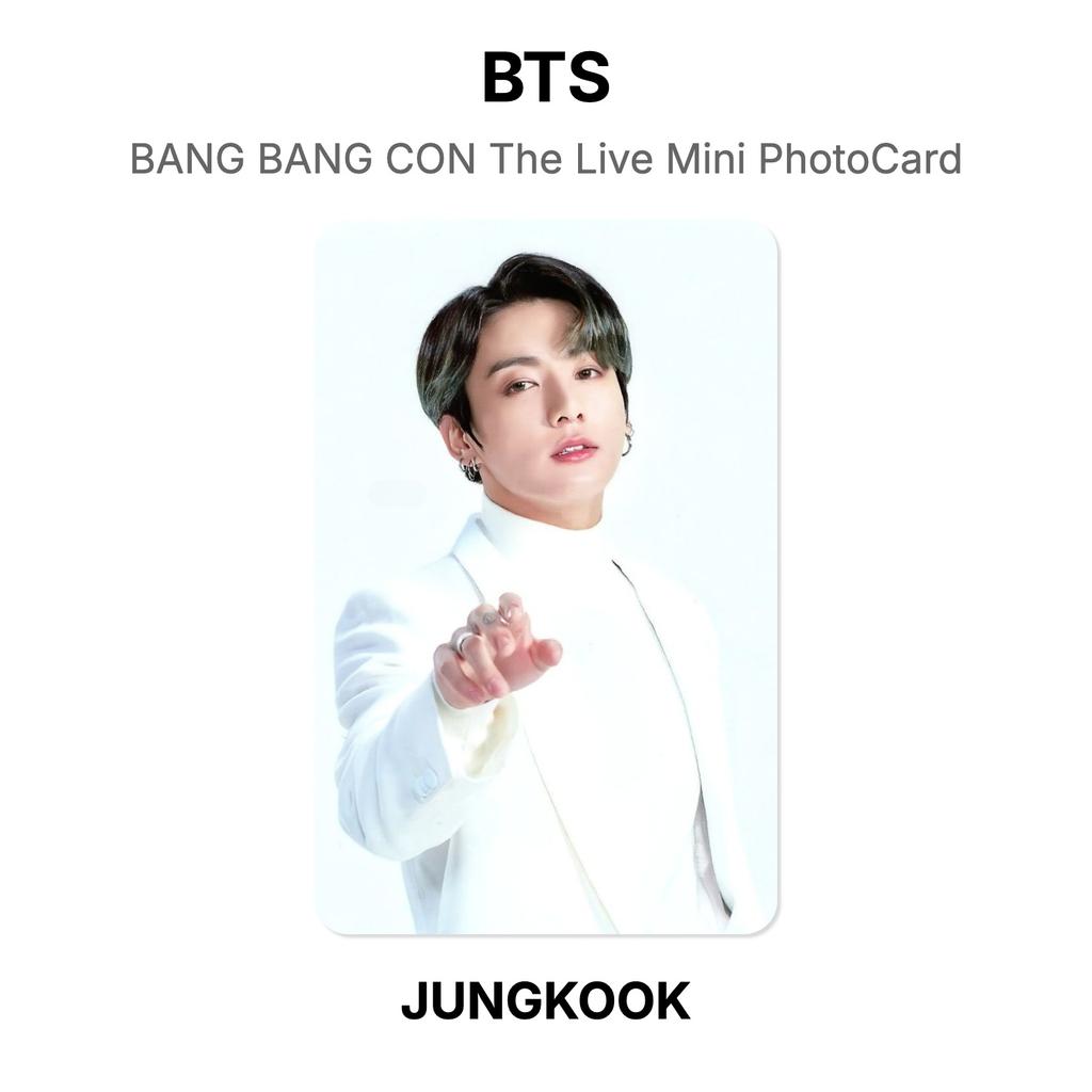 BTS BANG BANG CON The Live Mini PhotoCard Official Photocard
