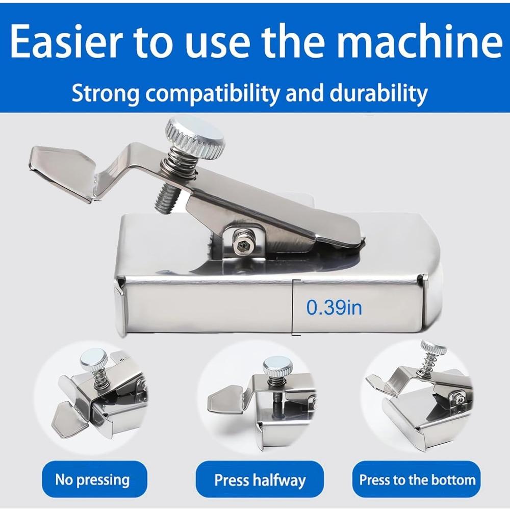 Magnetic Guide, Magnetic Universal Seam Guide, Sewing Machine Multifunctional Distance Tool (1 Piece)