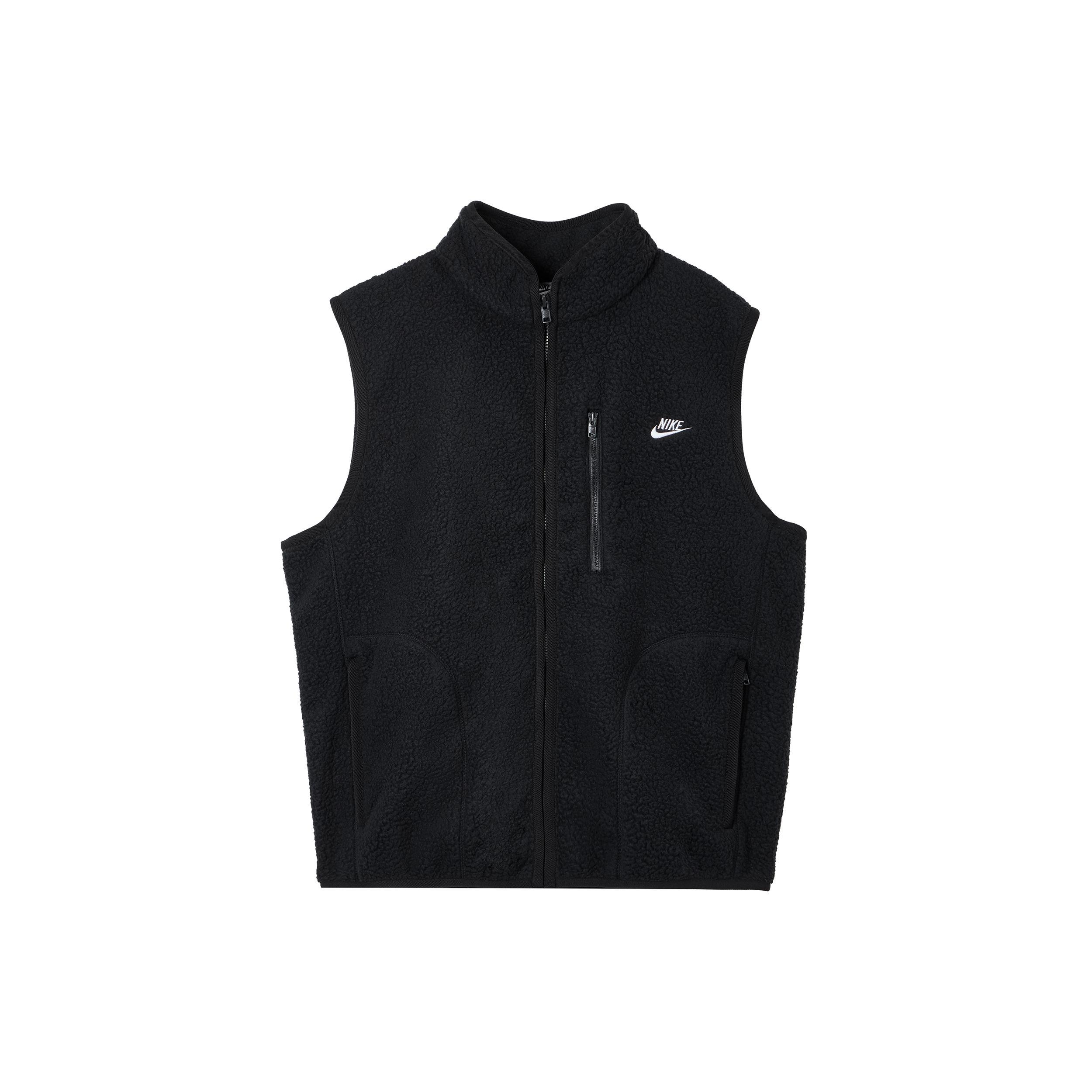 

Nike Sportswear Club Fashion Simple Comfortable Soft Vest Men Vests Black FZ0895-010 L