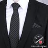Gift Box Four-Piece Set] Business Tie Scarf Men'S Wedding Dress Korean Version Blue-Red 8Cm Wedding Groom'S Tie