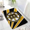 Alfombrillas B-Boston-B-Bruins Alfombra para Lavadero en Casa Alfombra para Decoración de Sala de Estar Zona de Salón Felpudo Antideslizante Felpudo de Entrada
