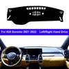 Car Inner Dashboard Cover For KIA Sorento 2026 2026 Auto Dash Mat Carpet Cape Sun Shade Dashmat Pad
