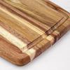 Acacia Wood Cutting & Chopping Board for Vegetables & Fruits with Tray