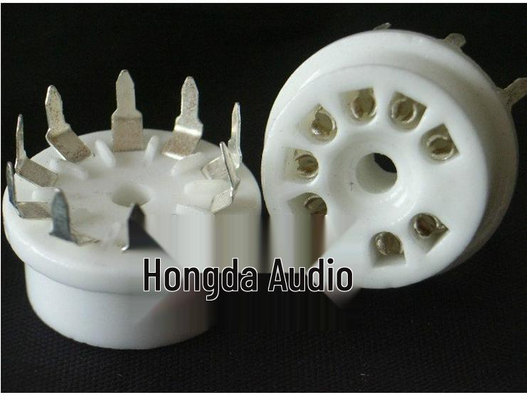Dawn Nine-Pin Ceramic Tube Socket PCB for 12AX7/12AU7/6N11/6N3