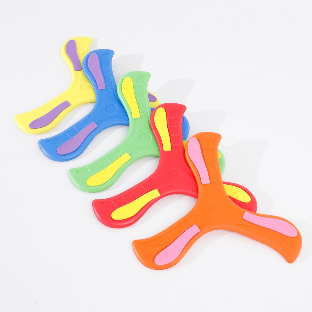 Frisbee Dog Special Cross-border Hot-selling Dog Training EVA Interactive Three-leaf Boomerang Pet Dog Stuffy Toy