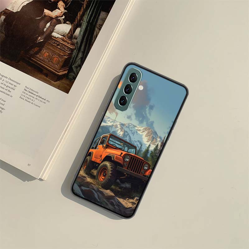 

Off Road Vehicle Tourism Scenery Phone Case for Samsung A54 A14 A24 A34 A17 A37 A57 A55 A35 A25 A15 A07 A05S A04S A12 A22 A32 A5 Samsung A37 5G