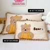 Soft Cotton Flannel Pillowcase Kids Adults 30x50cm 60s 100% Long Staple Printed Cartoon Design