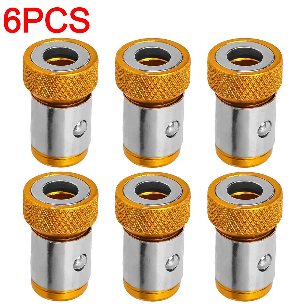 Electric Phillips Magnetic Rings Screwdriver Bit Holder Universal Alloy Anti-corrosion Strong Magnetizer Power Hand Tools