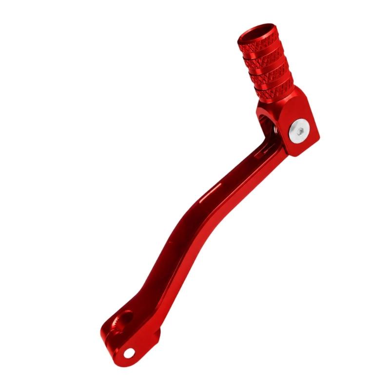 Motorcycle Transmission Gear Shifter Lever with Textured Peg and Metal Body for Replacement Installation Tasks
