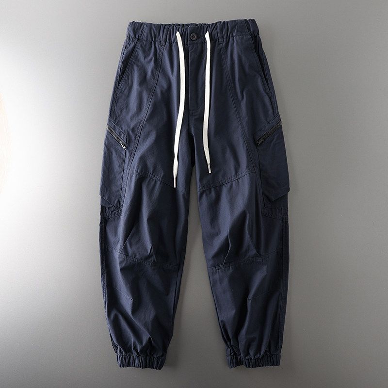 Foreign Trade Tail Order Japanese Style Multi-Bag Fashion Brand Functional Overalls