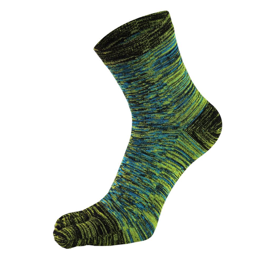 

Men s Ethnic Style Five-Toe Cotton Socks - Autumn/Winter Casual Business Sports One Size