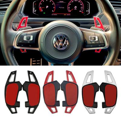 Dla VW Golf 7 7.5 GTI MK7 GTE GTD RLINE Volkswage POLO Scirocco Jetta GLI łopatki zmiany biegów na kierownicy samochodu przedłużenie dźwigni zmiany biegów