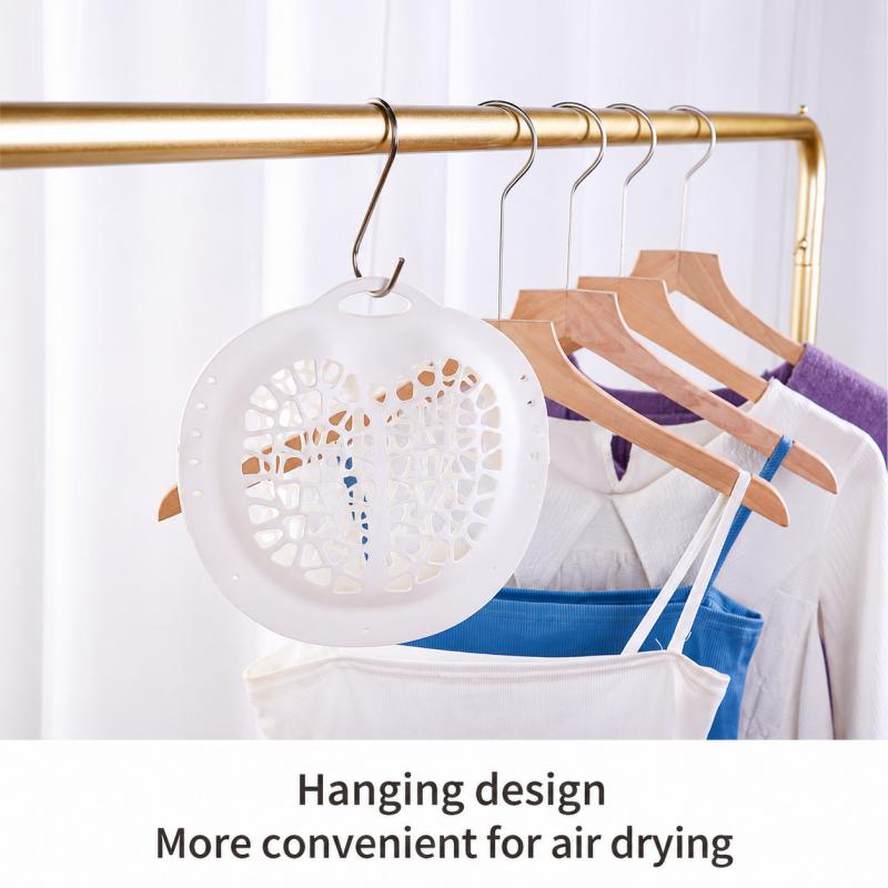 Bra Laundry Bag TPR Mesh Zipper Protective Underwear Washing Machine Cage Anti Deformation Delicate Clothing Holder For Home Travel Use