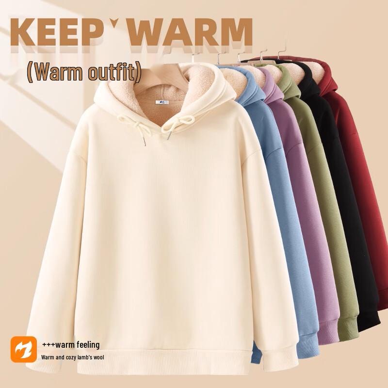 Warrior Women's Plush Lined High-Neck Winter Sweatshirt