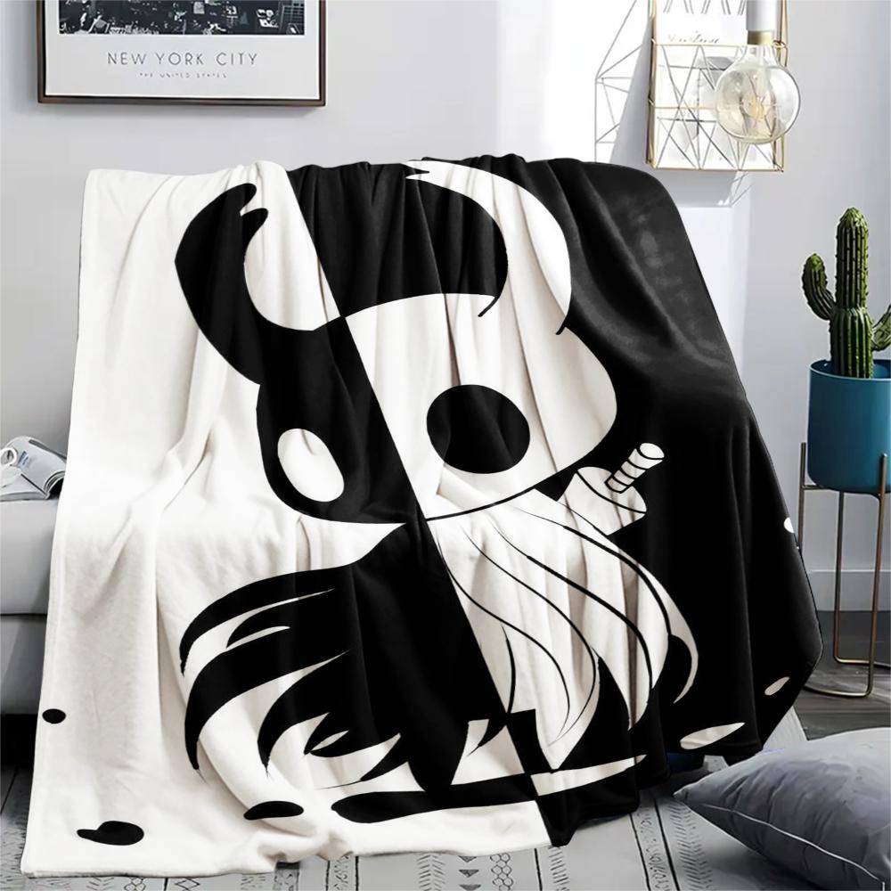 Hollow Knight Print Flannel Blanket, High quality Comfortable for All Seasons, Home Decor, Warmth and Comfort, Perfect for Christmas Gifts41