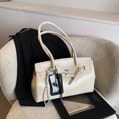 Sac Grande Capacité Sac à Bandoulière Sous-Bras pour Femmes Nouveau Sac Portable pour Commuter