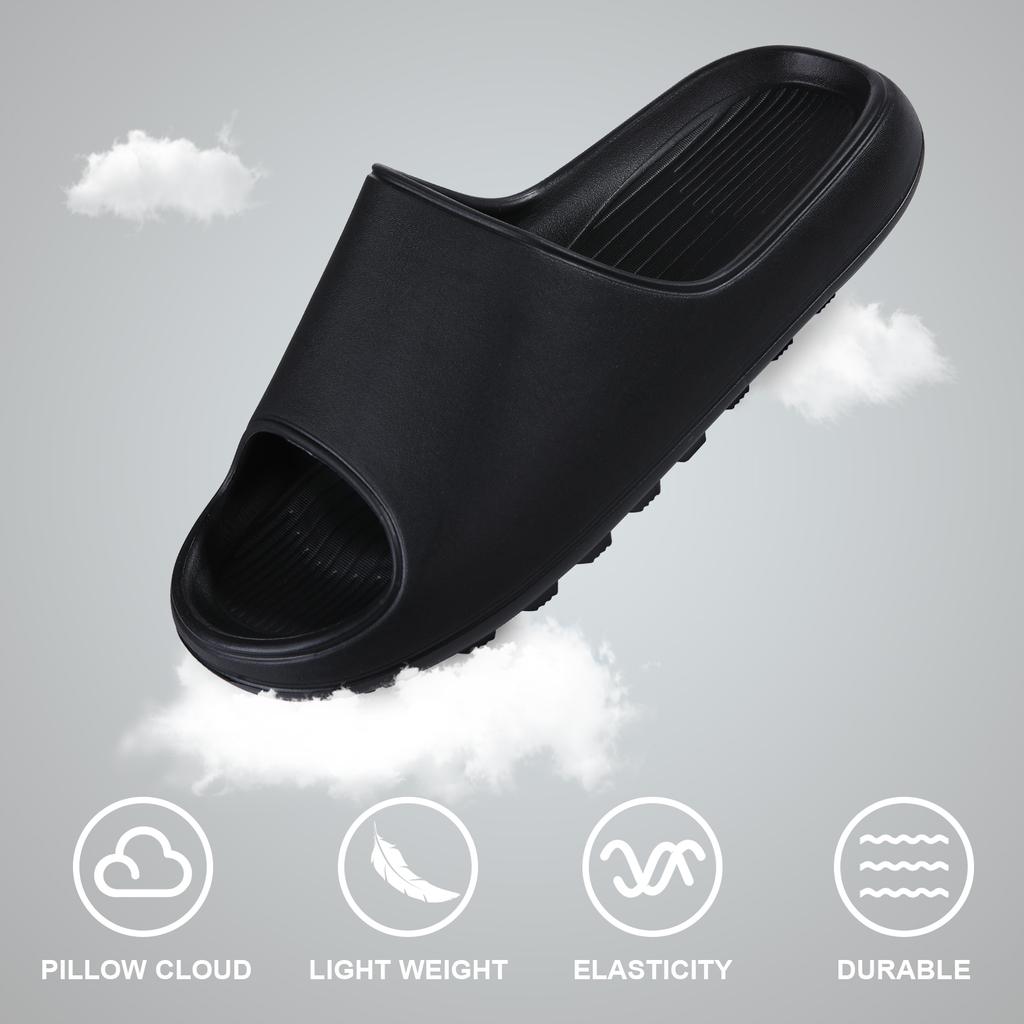 Goosecret New Summer Thick Sandals Platform Slippers For Men Women Unisex Beach Slippers Non-slip Bathroom Slides House Shoe