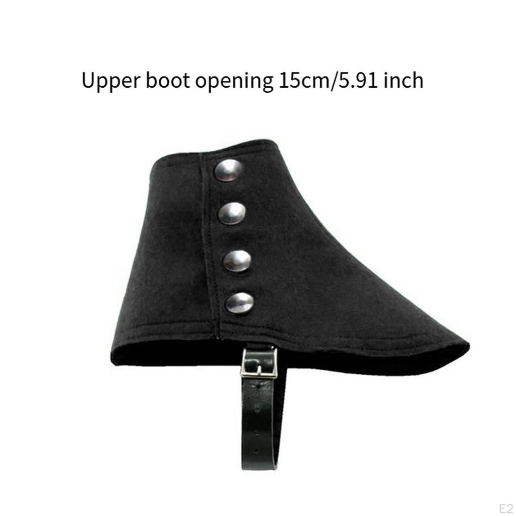 Gangster Spats Birthday Vintage Style 1920S Costume Medieval Pirate Boot Covers