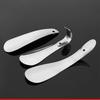 Practical  Daily Necessities Stainless Steel Shoehorn Shoe Pump Home Shoe Lifter Shoe Wearer Shoe Pump Small Size C