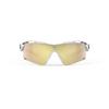 RUDYPROJECT TRALYX SLIM Sport Weiß + Sonnenbrille, Glänzend/Multi-Laser Gold, SP785769-0001
