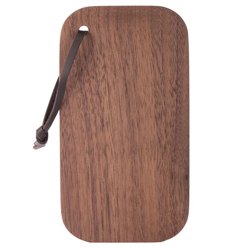 

Mini Japanese Walnut Wood Portable Double-Sided Cutting Board for Travel, Picnic, and Camping Rectangle (Only Cutting Board)