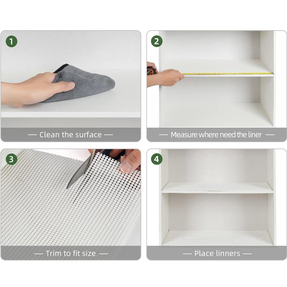 Silikon Anti-Rutsch-Matte Antihaft Anti-Rutsch-Matte Verdickte Schubladeneinlage für Schminktisch Badezimmerschrank Geschirr Aufbewahrungsmatte