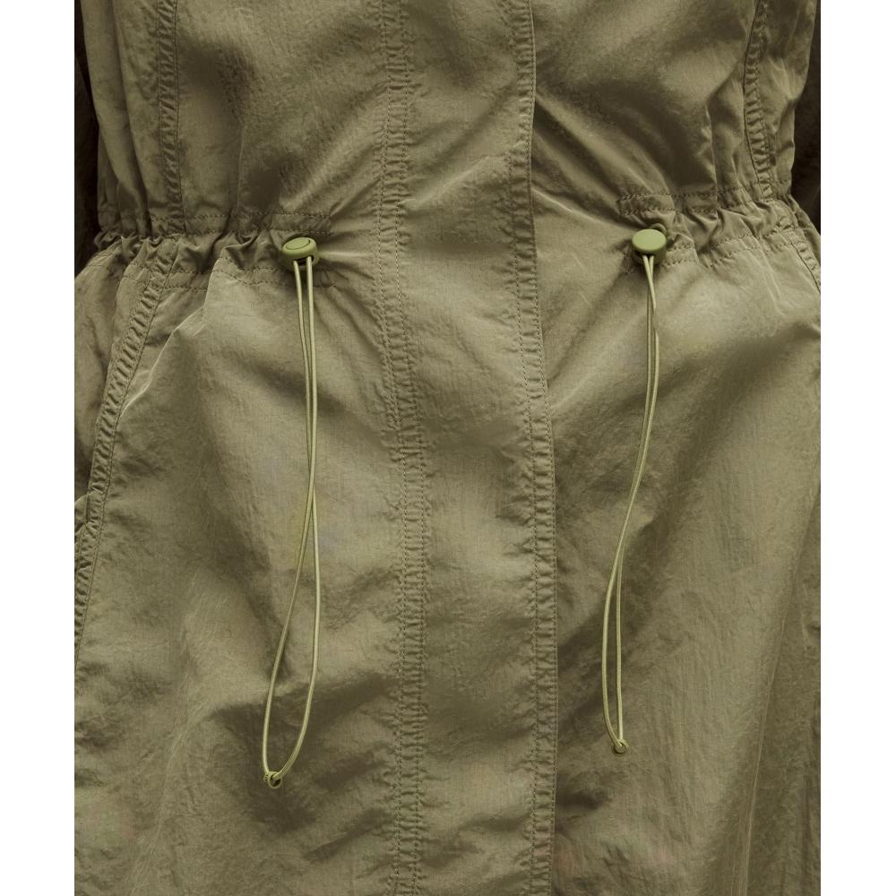 Lululemon Lightweight Woven Long Jacket Bay Leaf