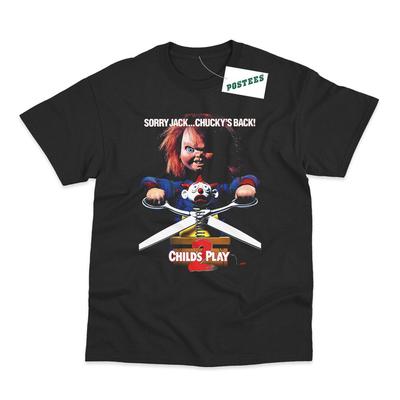 Retro Filmplansch Inspirerad Av Barnens Lek 2 DTG-tryckt T-shirt