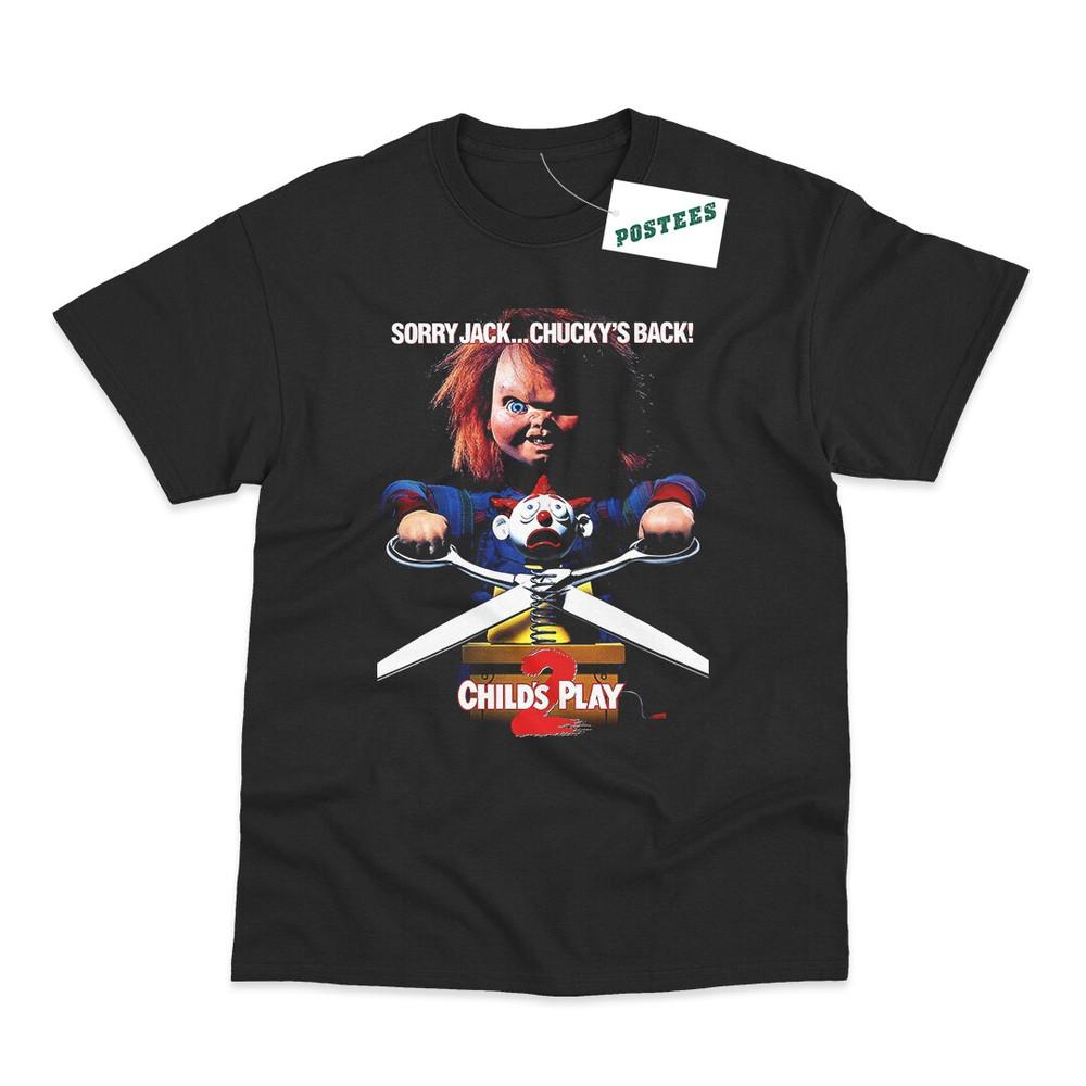 Retro Movie Poster Inspired By Child's Play 2 DTG Printed T-Shirt