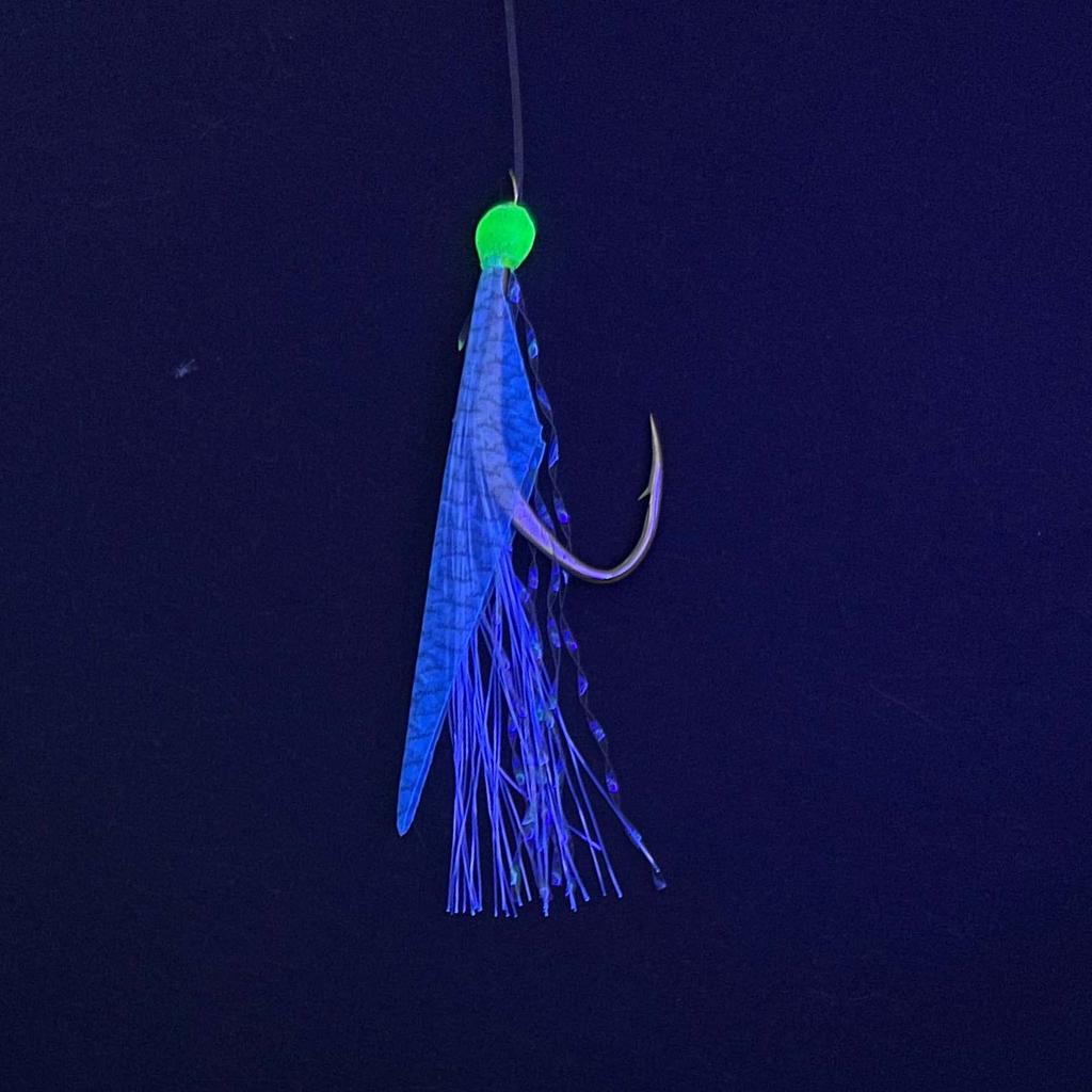 Hayabusa HS358 Flying Sabiki Keimura Mackerel Skin Rainbow Flasher No.