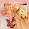 Cute Sika Cartoon Deer Mini Plush Toy Pendant For Gift And Decoration Bag