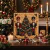 Three Dimensional Bead Craft DIY Christmas Pearl Painting Kit, Handmade Decorative Art for Starter Set Home Decor, Funny Diamonds Kit Adults Beginners