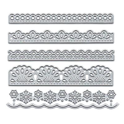 Fustelle Fai da Te Stencil per Goffratura Pizzo per Scrapbooking Decorazioni su Cartoncino