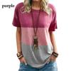 Oversized Top Summer Round Neck T-Shirt Casual Pullover 3D Printing Short Sleeve Women's Fashion Clothing Simple Style Tee Shirt