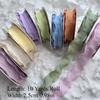 Ribbons of yarn fish tail