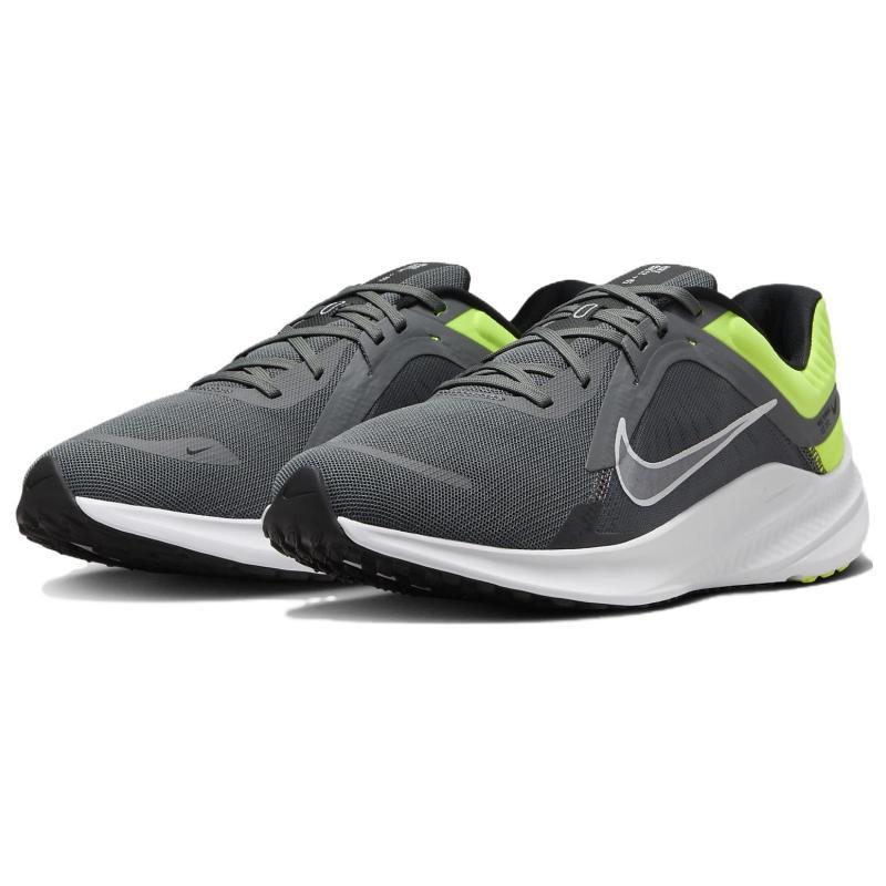 Nike Quest 5 Smoke Grey Volt Black White Sneakers DD0204-010