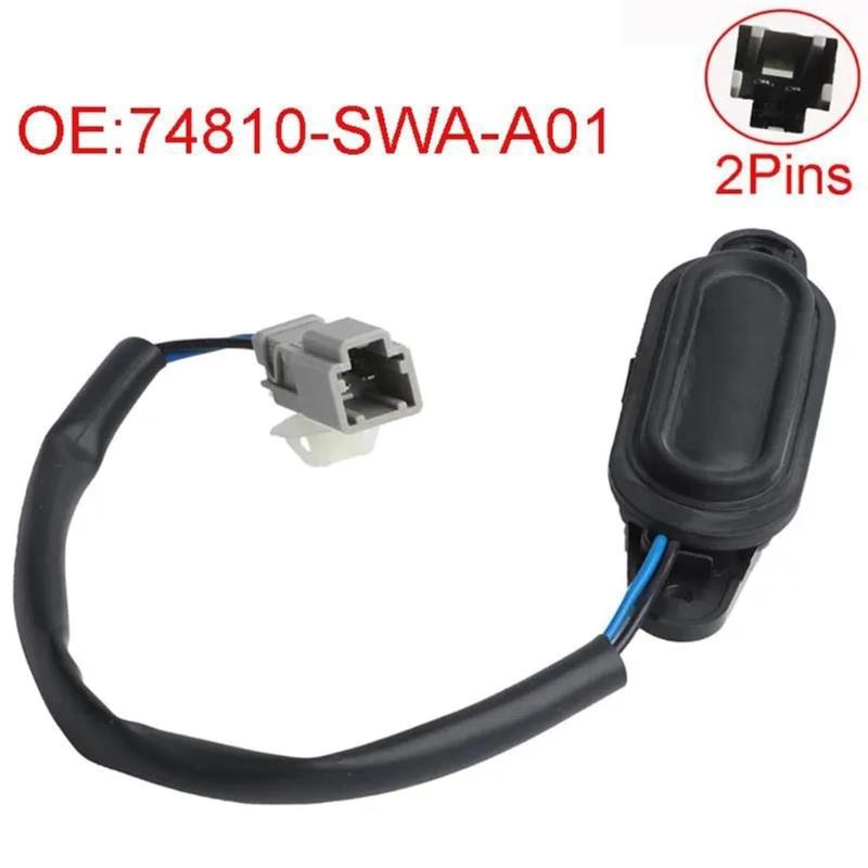 Car Rear Door Boot Release Switch Button Replacement Trunk Opener Tailgate Handle Switch 74810SWAA01 for 2007-2011