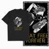 Coolmind YD Skateboard Cotton Exclusive Graphic Men T Shirt for Men Cotton Big Size Skate Cool BLACK Men's Novelty Tee Shirt