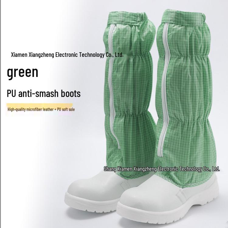 Pegasus Anti-Smash Safety Shoes, Navy Blue Mesh, Cleanroom Dust-Free, Steel Toe, Anti-Slip.