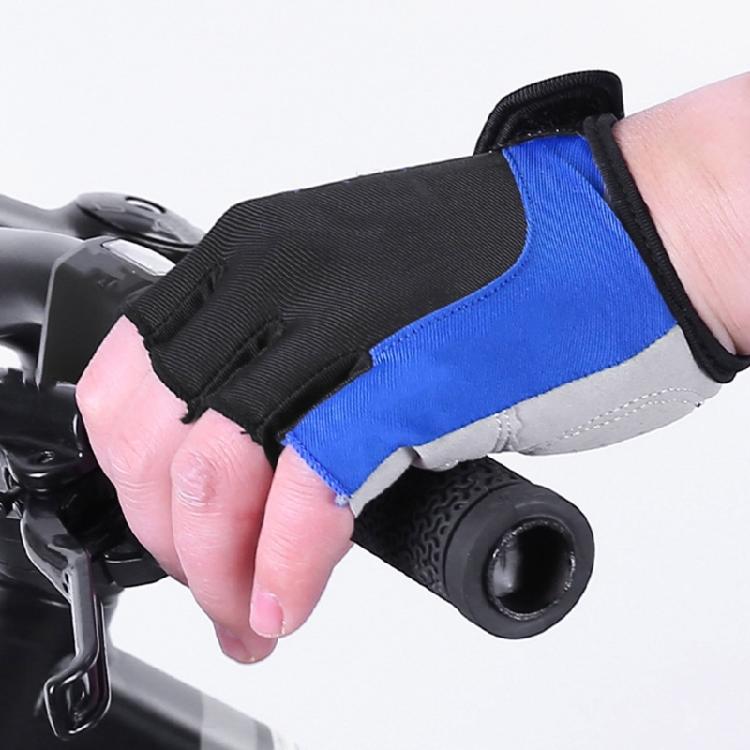 2 Stück Leichte Handschuhe Radhandschuhe Fahrradhandschuhe Stoßdämpfende Handschuhe für Outdoor-Sport und Radfahren