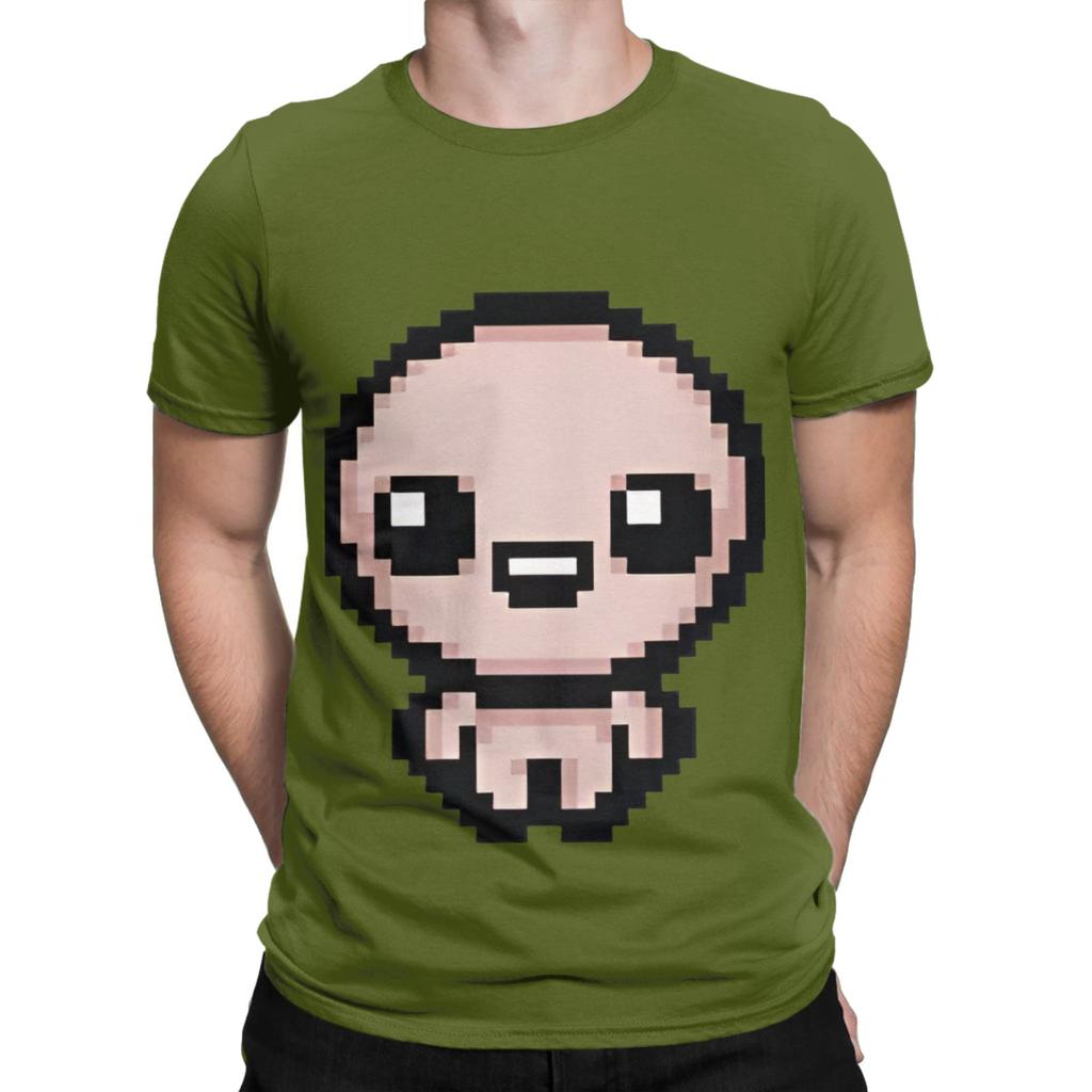 The Binding Of Isaac Rebirth Happy Isaac Funny 100 Cotton TShirt The Binding Of Isaac Rebirth Tops Tees For Unisex