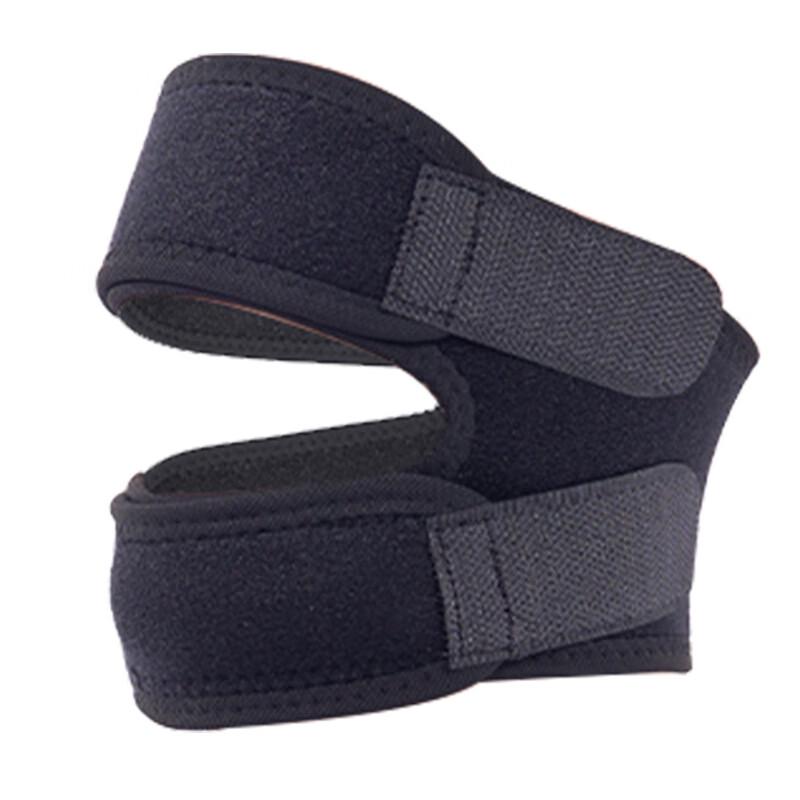 Tingbai Sports Knee Compression Sleeve with Double Silicone Support