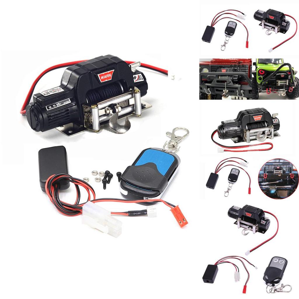 Premium Quality Rc Crawler Car Winch Wireless Remote Control Receiver For 110 Axial Scx10 D90
