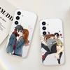 Cute Anime Horimiya For Samsung Galaxy A52 A12 A51 S21 Edge S22ULTRA S23 S20LITE Plus Ultra Transparent Cover