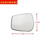 High Quality Outside Door Car Heated Convex Mirror Glass for Nissan NOTE 2013 2014 2015 2016 2017 2018