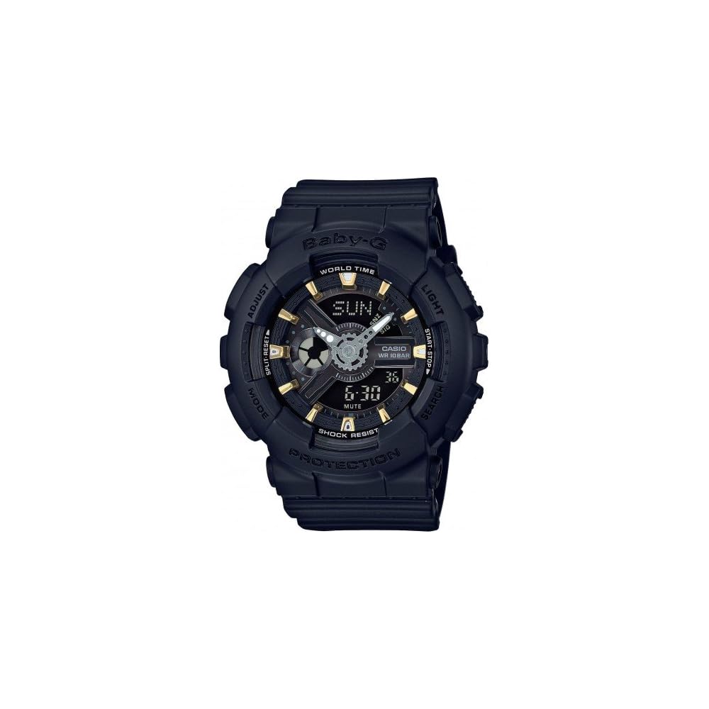 

Casio Baby-G Watch BA-110GA-1A Black Analog-Digital Waterproof 200m Women s Fashion Timepiece